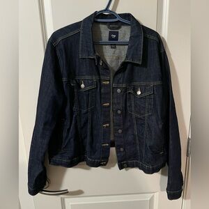 Gap Women's Denim Jacket - Dark Blue